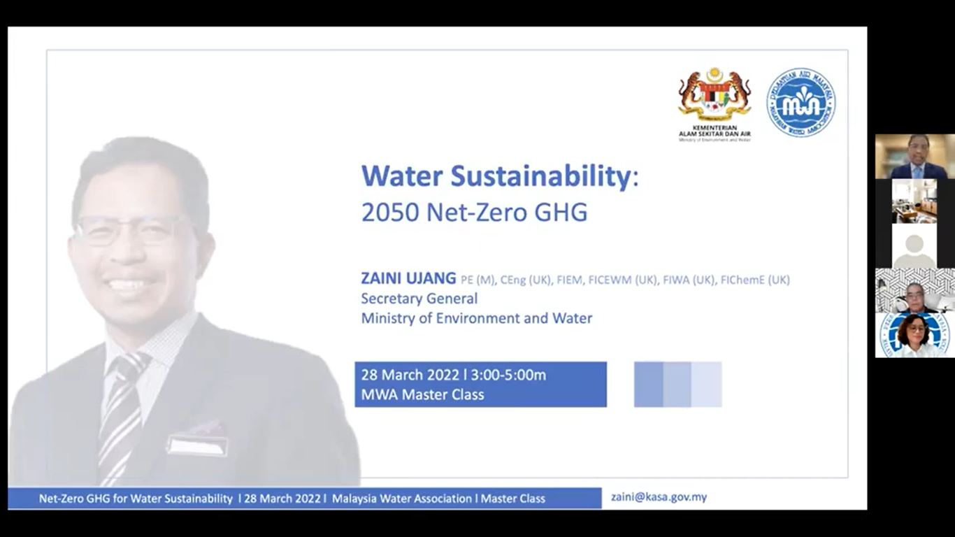 Recorded MWA Masterclass 12022 by Secretary General of the Ministry of Environment and Water KASA